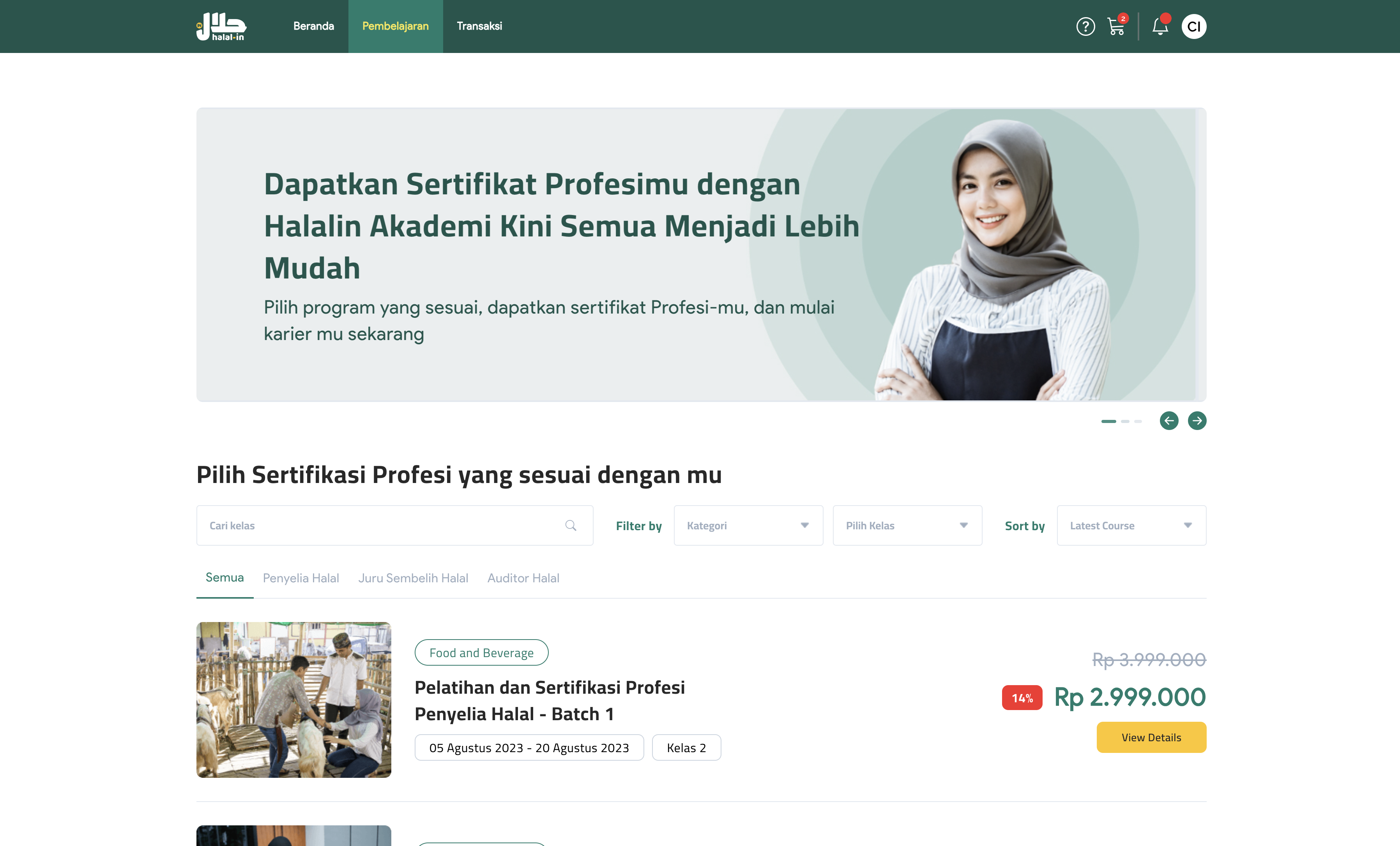 Halalin project backoffice 2