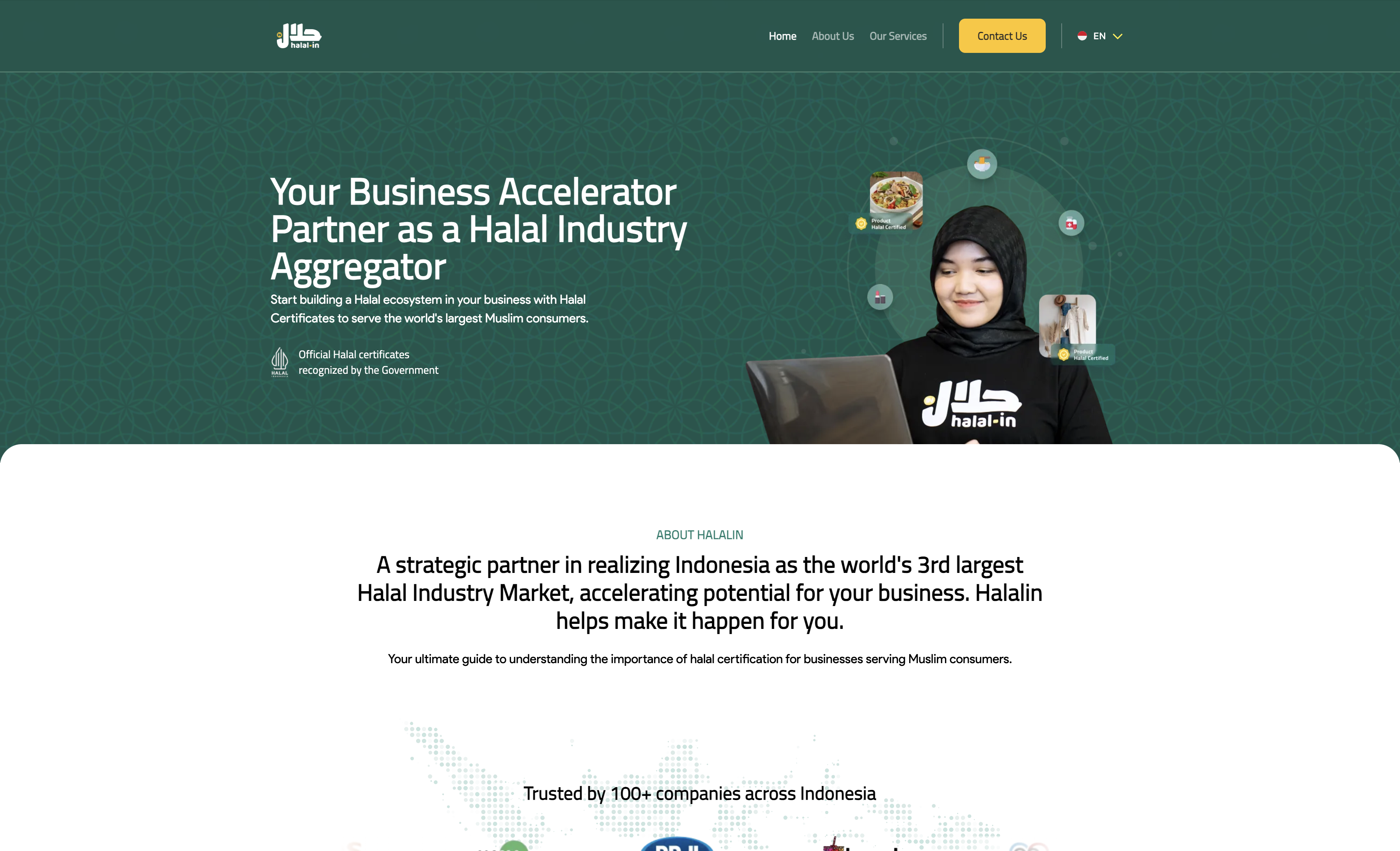 Halalin project backoffice 1